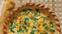 Fresh Spinach & Shallot Quiche Fresh Spinach & Shallot Quiche