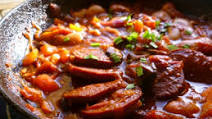 ONE POT TOMATO SAUSAGE CASSEROLE ONE POT TOMATO SAUSAGE CASSEROLE