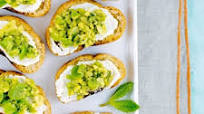 Fava Bean and Ricotta Crostini Fava Bean and Ricotta Crostini