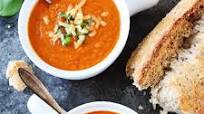 Roasted Cauliflower Red Pepper Soup Roasted Cauliflower Red Pepper Soup