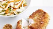 Pan-Fried Cod with Slaw Pan-Fried Cod with Slaw