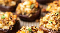 Vegan stuffed mushrooms Vegan stuffed mushrooms