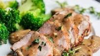Skillet Pork Tenderloin Marsala Skillet Pork Tenderloin Marsala