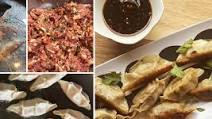 Wagyu Beef Gyoza with Soy Dipping Sauce Wagyu Beef Gyoza with Soy Dipping Sauce