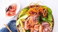 Teriyaki Salmon Poke Bowl Teriyaki Salmon Poke Bowl
