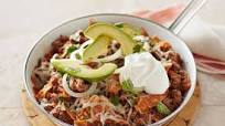 Chilaquiles de carne de res Chilaquiles de carne de res