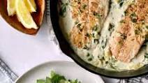 Creamy Pan Fried Salmon Recipe Creamy Pan Fried Salmon Recipe