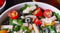 Greek Pasta Salad with Spinach Greek Pasta Salad with Spinach