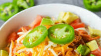 Keto Chicken Enchilada Bowl Keto Chicken Enchilada Bowl