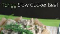 Tangy Slow Cooker Beef with Peas Tangy Slow Cooker Beef with Peas