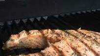 Grilled Salmon Steaks Italian-Style Grilled Salmon Steaks Italian-Style