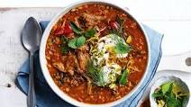Slow cooker Moroccan-style lamb and lentil soup Slow cooker Moroccan-style lamb and lentil soup