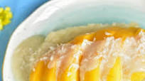 Thai coconut sticky rice with mango Thai coconut sticky rice with mango