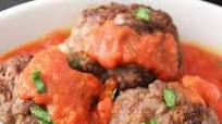 Mozzarella Stuffed Meatballs Mozzarella Stuffed Meatballs