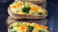 Broccoli Cheddar Twice Baked Potatoes Broccoli Cheddar Twice Baked Potatoes