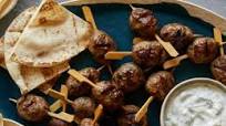 Kofta Kebabs with Tzatziki Kofta Kebabs with Tzatziki