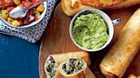 Chicken-and-Black Bean Chimichangas Chicken-and-Black Bean Chimichangas