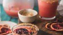 Frozen Blood Orange Margaritas Frozen Blood Orange Margaritas