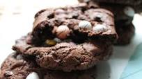 Dark Chocolate Mini Egg Cookies Dark Chocolate Mini Egg Cookies