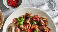 Stir-Fried Japanese Eggplant with Garlic-Soy Sauce Stir-Fried Japanese Eggplant with Garlic-Soy Sauce