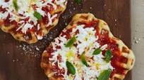 Waffled Margherita Pizza Waffled Margherita Pizza