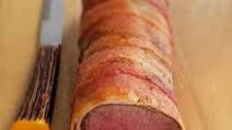 Bacon-Wrapped Venison Backstrap Roast Bacon-Wrapped Venison Backstrap Roast