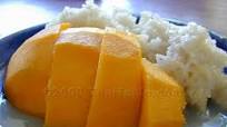 Mango on Sticky Rice - Kow Neuw Mamuang ข้าวเหนียวมะม่วง Mango on Sticky Rice - Kow Neuw Mamuang ข้าวเหนียวมะม่วง