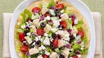 Greek Salad Tostada Greek Salad Tostada
