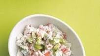Creamy Cucumber, Tomato and Avocado Salad Creamy Cucumber, Tomato and Avocado Salad