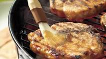 Grilled Pork Chops with Maple Apple Glaze Grilled Pork Chops with Maple Apple Glaze