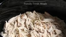 Easy Crockpot Shredded Chicken Easy Crockpot Shredded Chicken
