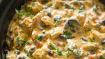 Slow Cooker Queso Chicken Dip Slow Cooker Queso Chicken Dip