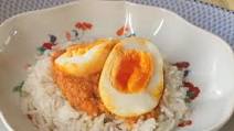Sambal goreng telor. Indonesian spicy eggs . Sambal goreng telor. Indonesian spicy eggs .