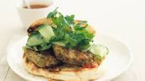 Coriander and chilli pork patties Coriander and chilli pork patties