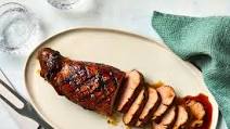 Raspberry-Maple-Glazed Pork Tenderloin Raspberry-Maple-Glazed Pork Tenderloin