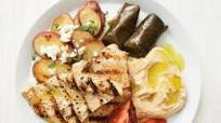 Grilled Greek Turkey Platter Grilled Greek Turkey Platter