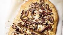 Wild Mushroom Pizza with Truffle Oil Wild Mushroom Pizza with Truffle Oil