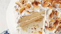 Coconut Layer Cake with Marshmallow Frosting Coconut Layer Cake with Marshmallow Frosting
