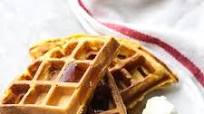 Pumpkin waffles with kodiak mix Pumpkin waffles with kodiak mix