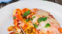 Spaghetti Squash & Black Bean Enchiladas Spaghetti Squash & Black Bean Enchiladas