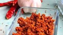 Vellulli Karam podi (Spicy Garlic & Red Chilly Powder) Vellulli Karam podi (Spicy Garlic & Red Chilly Powder)