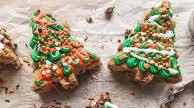 Chocolate Chip Christmas Tree Cookie Bars Chocolate Chip Christmas Tree Cookie Bars