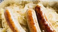Sausage, Sauerkraut And Pepper Bake Sausage, Sauerkraut And Pepper Bake