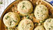 Chicken Pot Pie with Biscuits Chicken Pot Pie with Biscuits