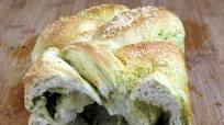 Braided Pesto Bread Braided Pesto Bread