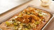 Fried Chicken Pizza Fried Chicken Pizza
