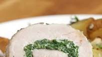 Spinach And Cheese Pork Roll Recipe by Tasty Spinach And Cheese Pork Roll Recipe by Tasty