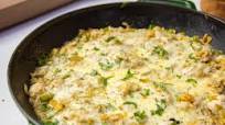 One Skillet Green Chile Enchilada Chicken and Rice One Skillet Green Chile Enchilada Chicken and Rice