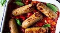 Italian sausage bake Italian sausage bake