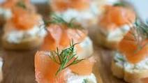 Smoked Salmon Canapes Smoked Salmon Canapes